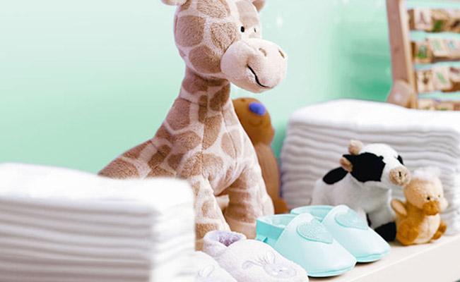 Prepare um quarto estimulante para o bebé